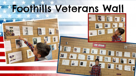 Foothills Veterans Wall