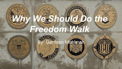 Why we do the Freedom Walk