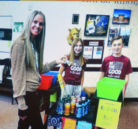 Maple Ridge Presents to School Board Giving
