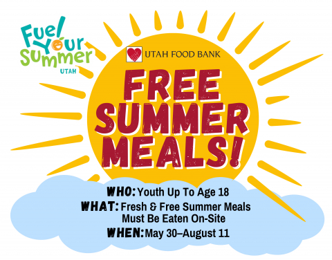 Nebo Free Summer Meals Monday through Friday until August 11