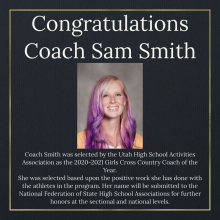 Coach Sam Smith