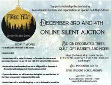 Invite to Tree Fest December 3 & 4, 2021