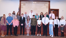 Junior High Youth Board meets with Nebo School Board of Education